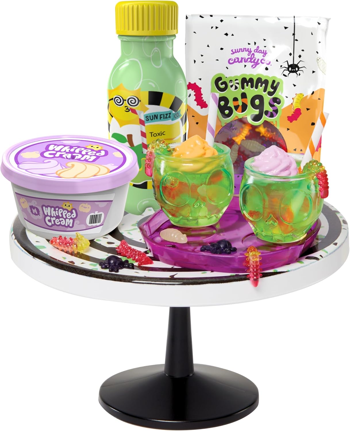 MGAs Miniverse Make It Mini Food Halloween Serie 2 - Beetlejuice Beetlejuice Mini Diner Sammlerstücke, Blindverpackung, DIY Nachbildung, Kunstharzspielzeug, für Sammler & Kinder ab 8, NICHT ESSBAR