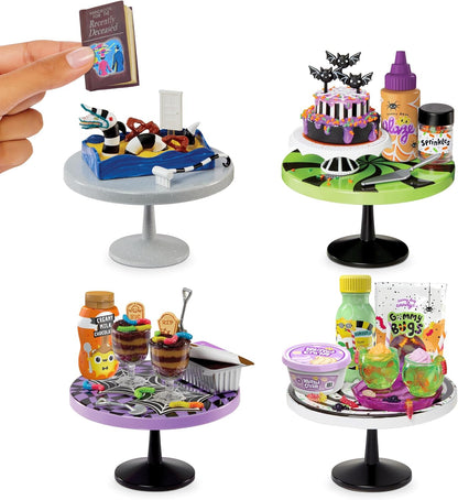MGAs Miniverse Make It Mini Food Halloween Serie 2 - Beetlejuice Beetlejuice Mini Diner Sammlerstücke, Blindverpackung, DIY Nachbildung, Kunstharzspielzeug, für Sammler & Kinder ab 8, NICHT ESSBAR