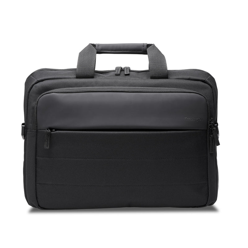 Kensington EQ 16" Laptop Carrying Case, Protective with Padded Straps and Compartments, Clampshell Design, Made from 23.0 x 250ml plastic bottles - For Laptops Up to 16" (K60390WW