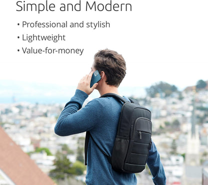 Kensington EQ 14" Laptop Backpack - Protective with Padded Straps and Breathable Mesh Fabric, Made from 14.5 x 250ml plastic bottles - for Laptops Up to 14" (K60391WW