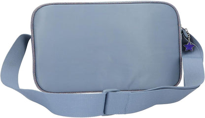 Depesche 13152 TOPModel Wolf Shoulder Bag in Dark Blue, with Model Motif, Stars and Glitter, Bag with Adjustable Shoulder Strap, Multicoloured