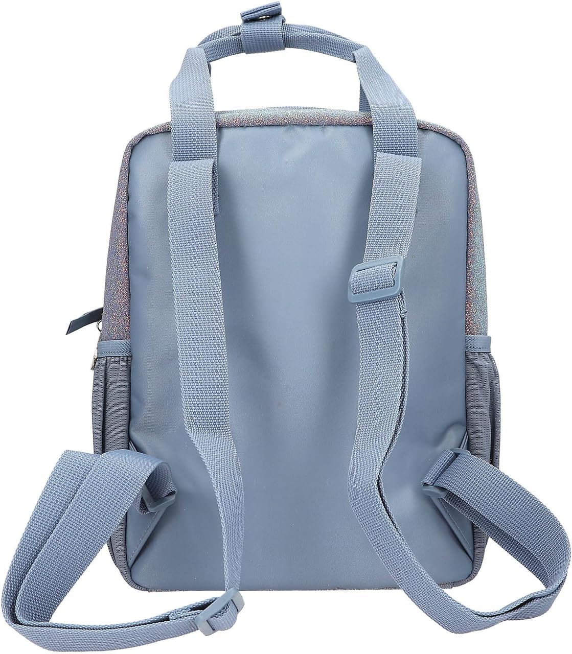 Depesche Unisex Topmodel Wolf 13153 TOPModel Wolf - Kleine Umhängetasche in Dunkelblau, mit Model Motiv, Sternen und Glitzer, Tasche mit verstellbarem Schultergurt (1er Pack