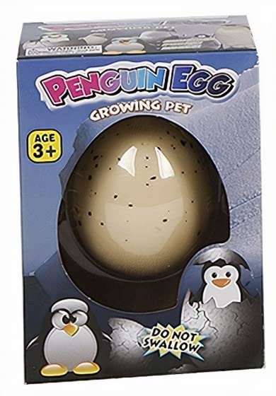 Destination Deep Ei met Groeiende Pinguin 6cm