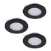 `Eglo - Set Of 3X Fueva-Z Recessed Black ?8.5 - Tw - Zigbee, Bluetooth`