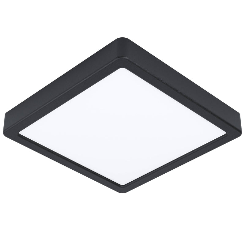 `Eglo - Fueva-Z Ceiling Lamp Black 21X21 - Tw - Zigbee, Bluetooth`