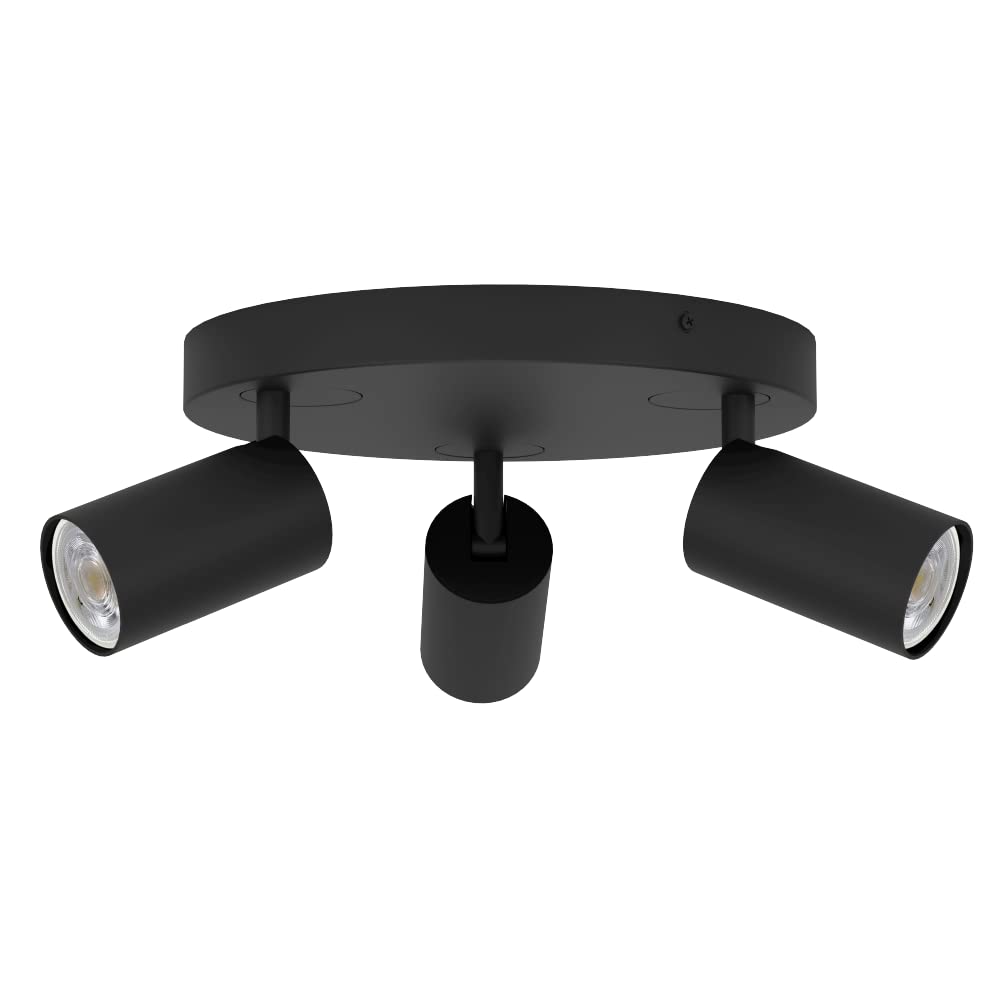 Eglo - Telimbela-Z Spot Roundel Black - Rgb + Tw - Zigbee, Bluetooth