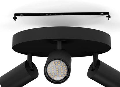 Eglo - Telimbela-Z Spot Roundel Black - Rgb + Tw - Zigbee, Bluetooth