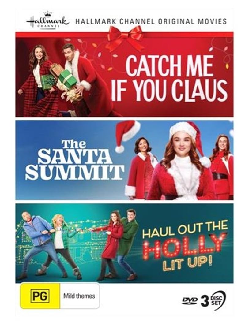 Hallmark Christmas Collection #36 (catch Me If You Claus / The Santa Summit / Haul Out The Holly: Lit Up) - Dvd (Import)