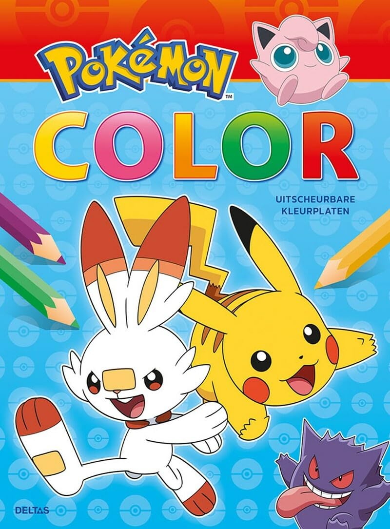 Pokemon Kleurboek Color 48blz