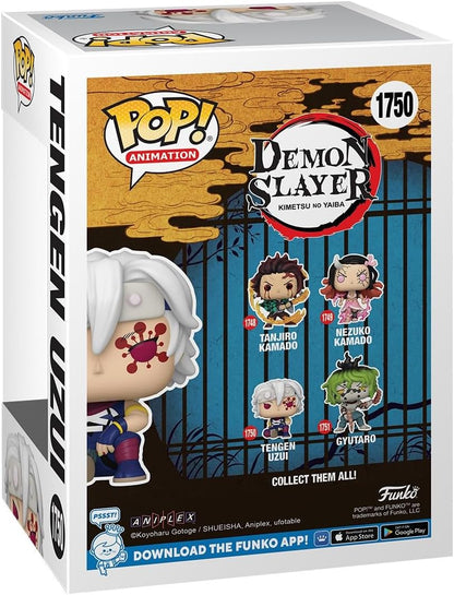 Funko Pop! Animation: DS - Tengen Uzui - (Flash Back) - Demon Slayer - Vinyl-Sammelfigur - Geschenkidee - Offizielle Handelswaren - Spielzeug Für Kinder und Erwachsene - Anime Fans