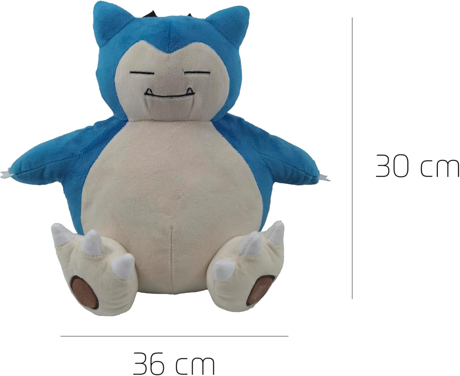 Peluche Zaino Pokemon Snorlax 30Cm