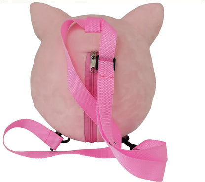 CyP Brands Pokémon Kinder-Rucksack, Jigglypuff-Design, mit verstellbaren und abnehmbaren Bändern, Rosa, offizielles Produkt, Rosa, Estandar, Casual