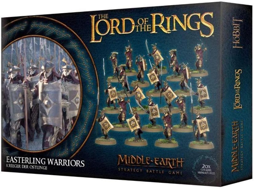 Games Workshop Warhammer Middle Earth - Easterling Warriors Black 99121464018