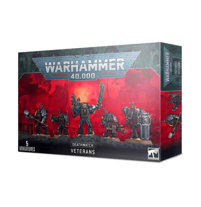 Games Workshop Warhammer 40k Deathwatch Kill Team: Veterani, Black & Gray