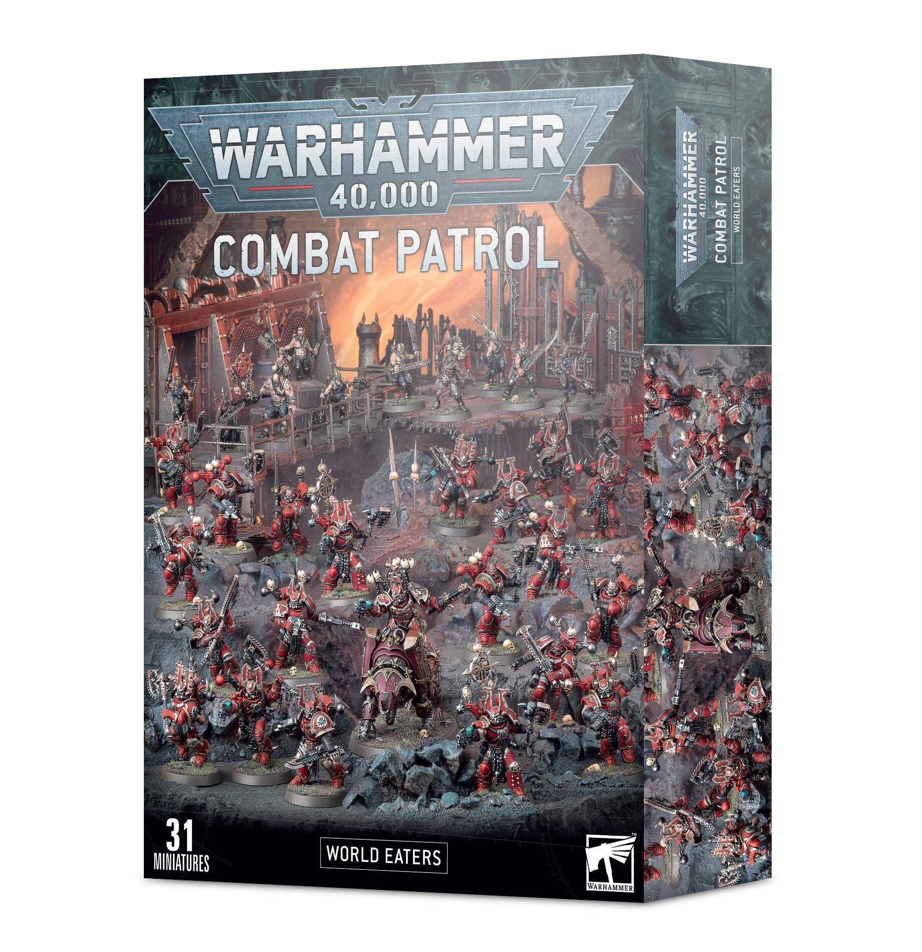 Warhammer 40k Games Workshop - Warhammer 40,000 - COMBAT PATROL: World Eaters, Grey