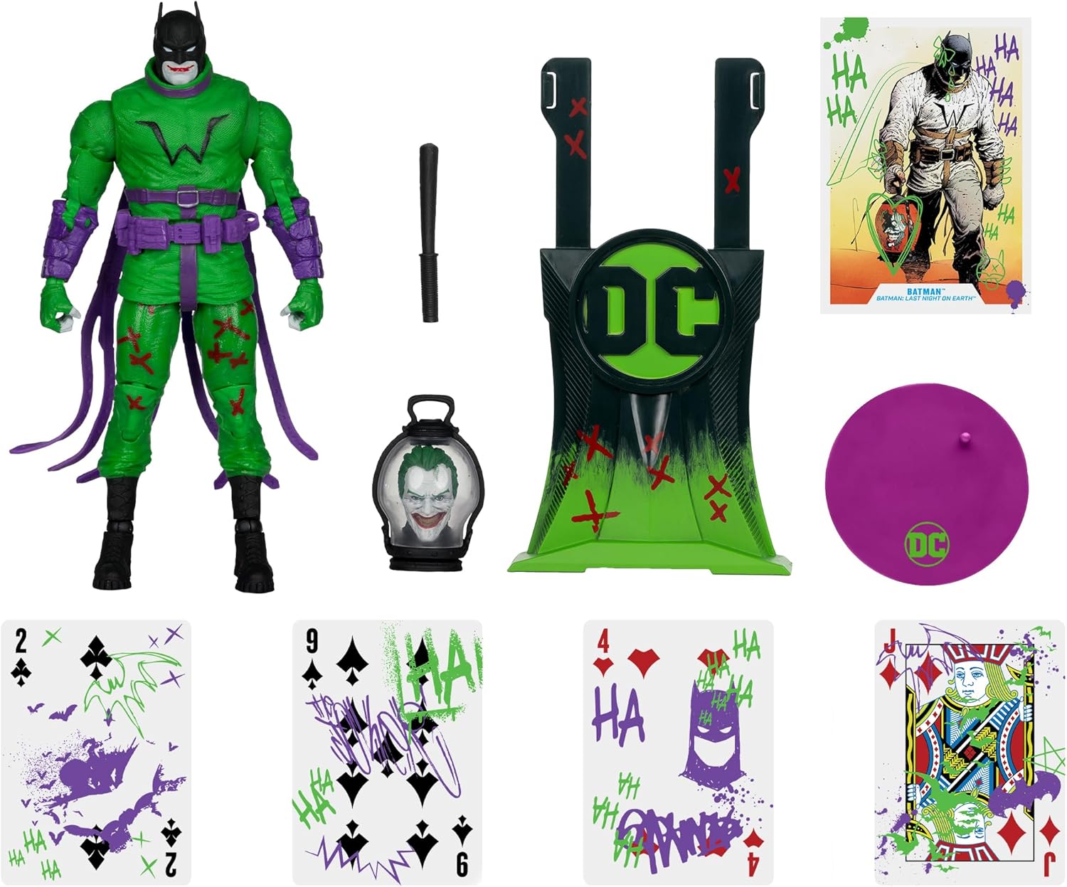 McFarlane DC Multiverse 17,8 cm – Batman (Last Knight On Earth) (JOKERIZED) (Gold Label