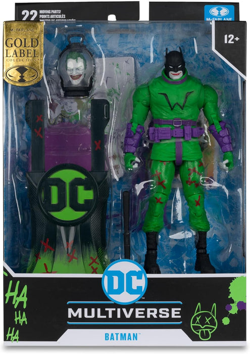 McFarlane DC Multiverse 17,8 cm – Batman (Last Knight On Earth) (JOKERIZED) (Gold Label