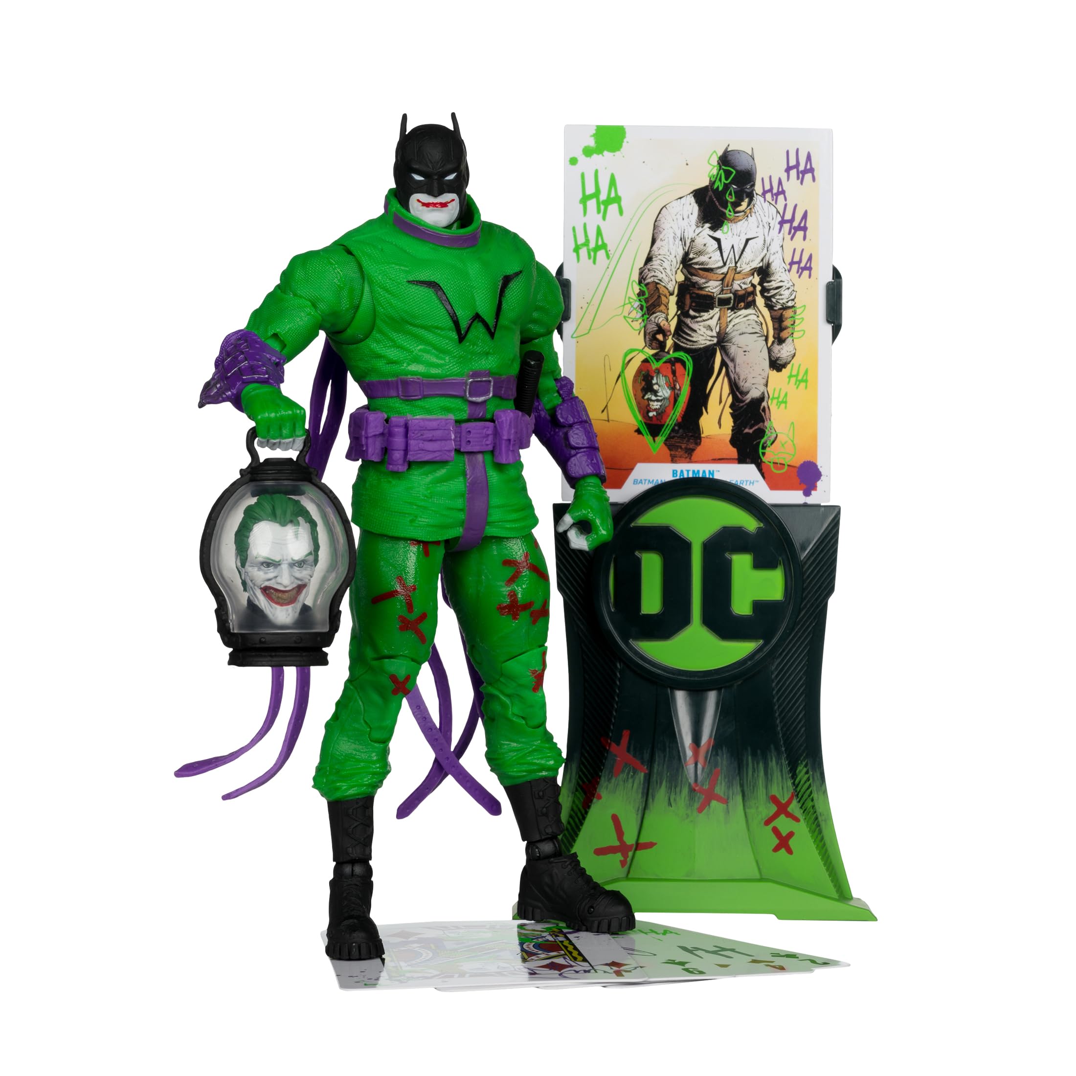 McFarlane DC Multiverse 17,8 cm – Batman (Last Knight On Earth) (JOKERIZED) (Gold Label