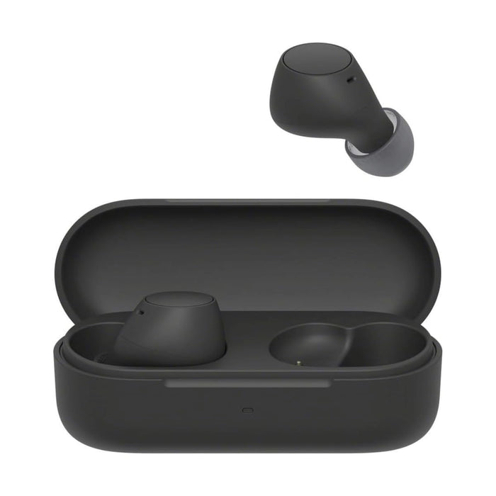 Sony WF-C510 Truly Wireless Earbuds – Small, Light, Bluetooth In Ear Headphones with Multipoint Connection, Ambient Sound, IPX4 Rating, Spotify Tap, Quick Charge, 22 HR Battery, iOS & Android - Black