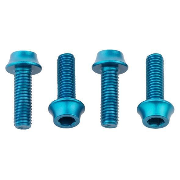 Wolf Tooth Water Bottle Cage Bolts Teal 4 Pieces