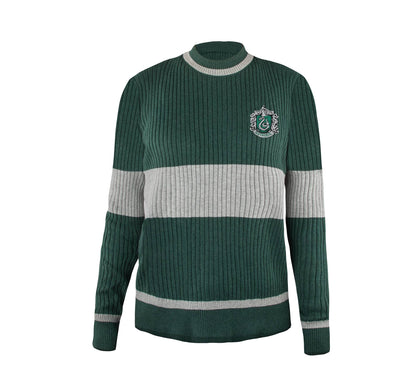 Cinereplicas Harry Potter - Tirare di Quidditch Grifondoro/Serpeverde - XS(Bambini)/S/M/L - Licenza Ufficiale L Serpeverde