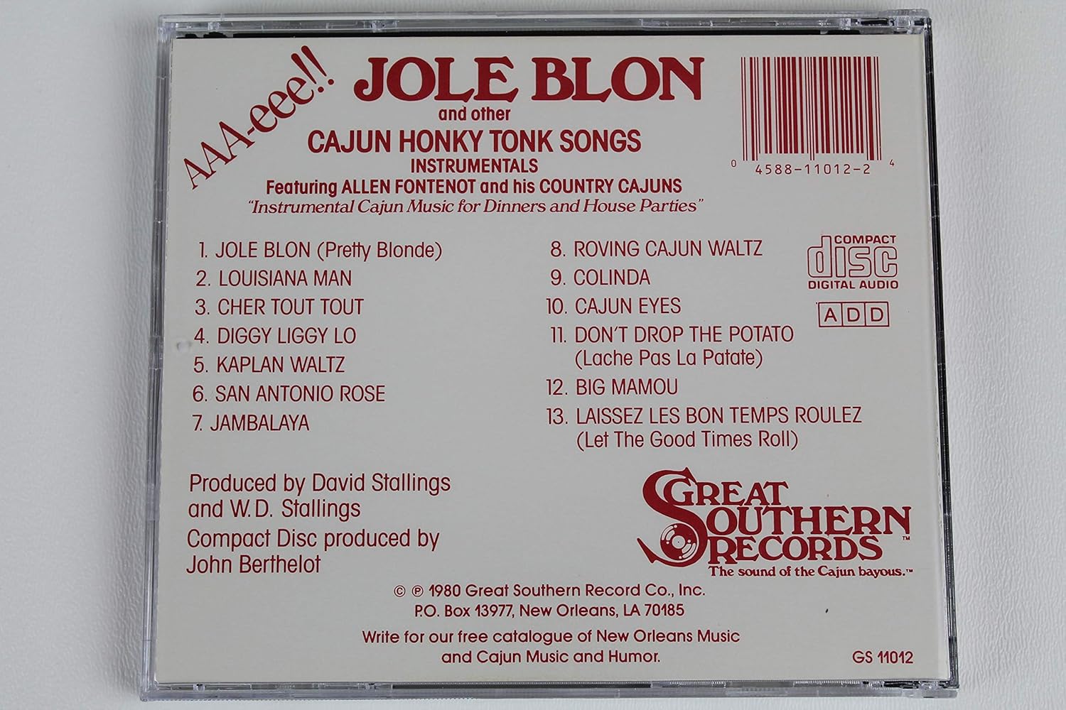 Jole Blon & Other Honky Tonk Songs