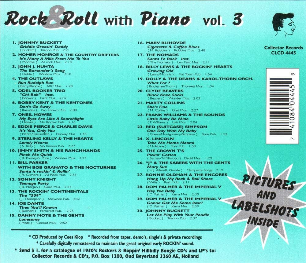 Rock & Roll With Piano, Vol. 3