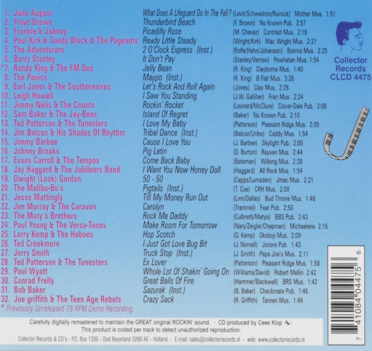Rock & Roll With Piano, Vol. 7