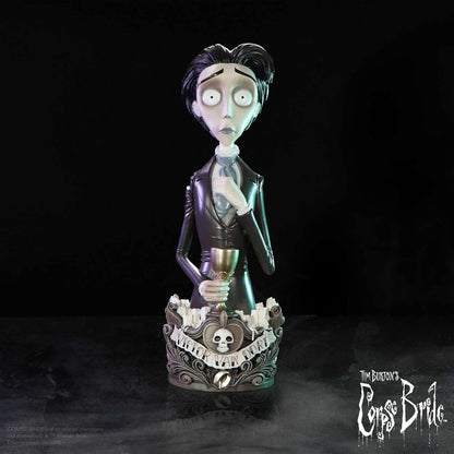 Nemesis Now Corpse Bride Victor Bust 31cm, Resin, Officially Licensed Corpse Bride Merchandise, Victor Bust Ornament, Detailed Sculpt, Cast in the Finest Resin, Expertly Hand-Painted