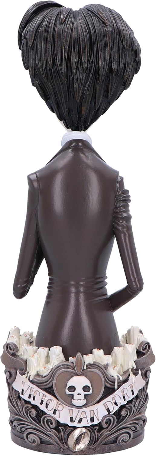 Nemesis Now Corpse Bride Victor Bust 31cm, Resin, Officially Licensed Corpse Bride Merchandise, Victor Bust Ornament, Detailed Sculpt, Cast in the Finest Resin, Expertly Hand-Painted