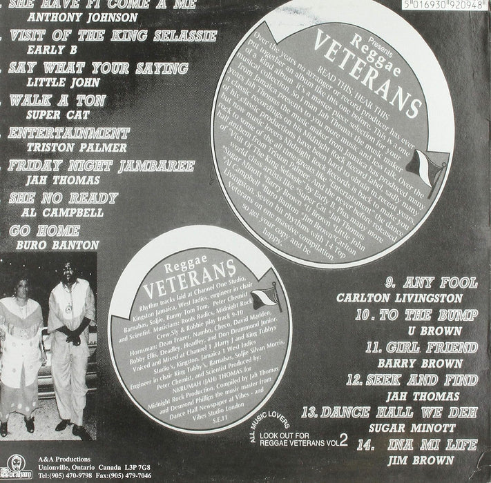 Reggae Veterans, Vol. 1