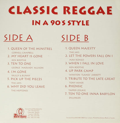 Classic Reggae In 90'S Style