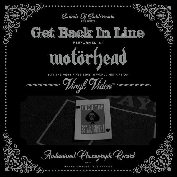 Get Back In Line (Vinyl Video)