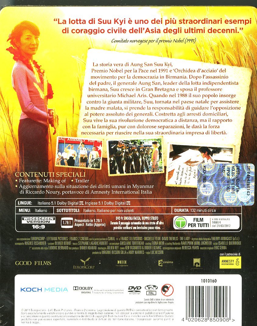 The lady - L'amore per la libertà (steelbook)