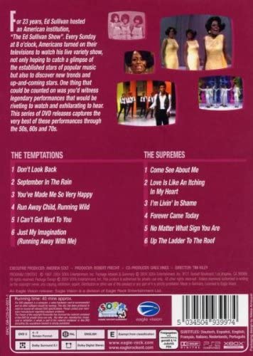 Ed Sullivan's Rock 'N' Roll Classics - The Temptations And The Supremes