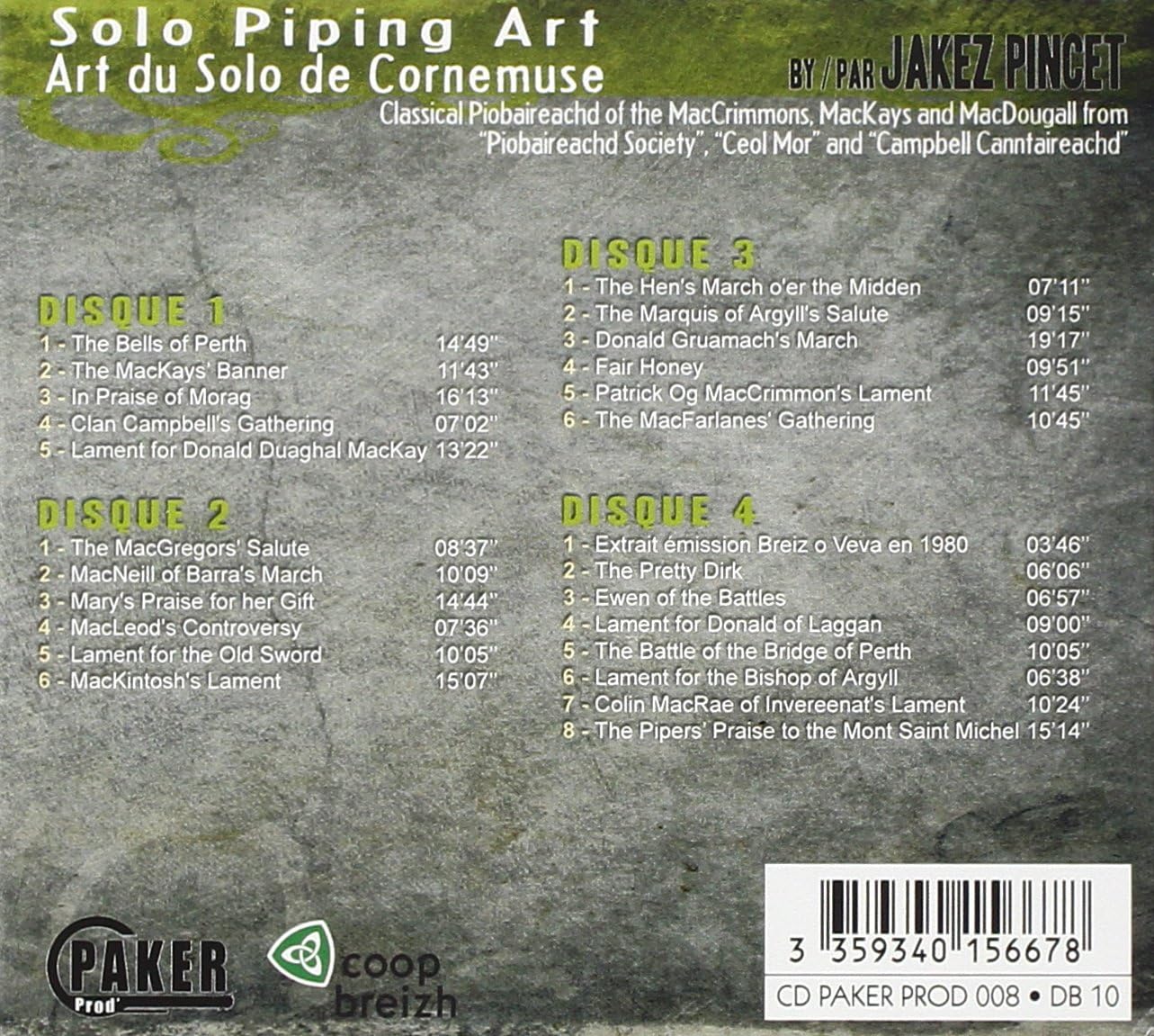 Solo Piping Art Vol. 4