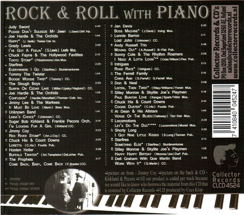 Rock & Roll With Piano, Vol. 15