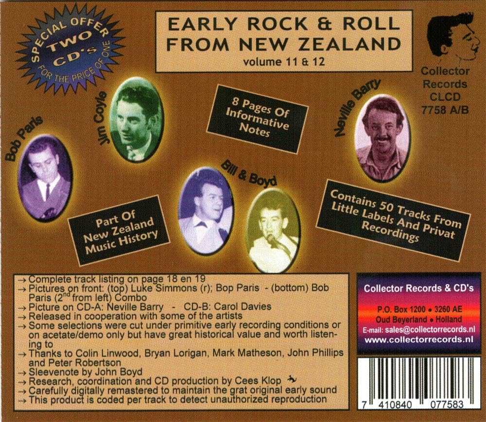 Early R'N'R/New Zealand, Vol. 11 & 12