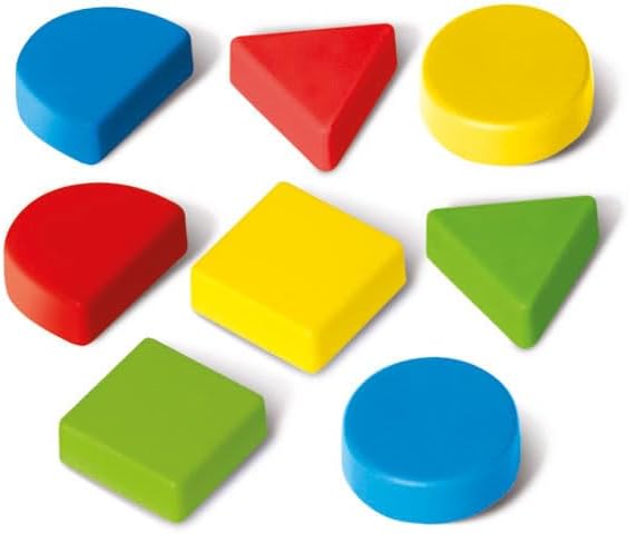 Clementoni Sapientino Montessori – Der Zug der Formen – Lernspiel 1 Jahr, Flashcards Puzzle, Lernkarten für Kinder, Montessori-Spiel zum Lernen der Formen, Italienisch, Made in Italy, 16865