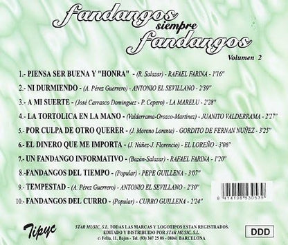 Fandangos Siempre Fandangos Vol.2