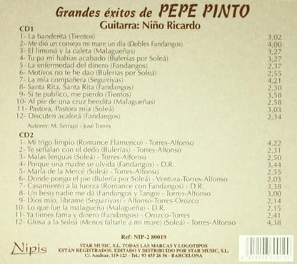 Grandes Exitos De Pepe Pinto