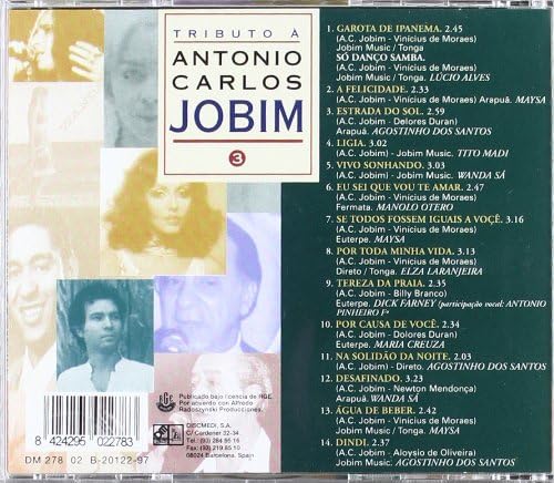 Tributo a Antonio Carlos Jobim Vol. 3