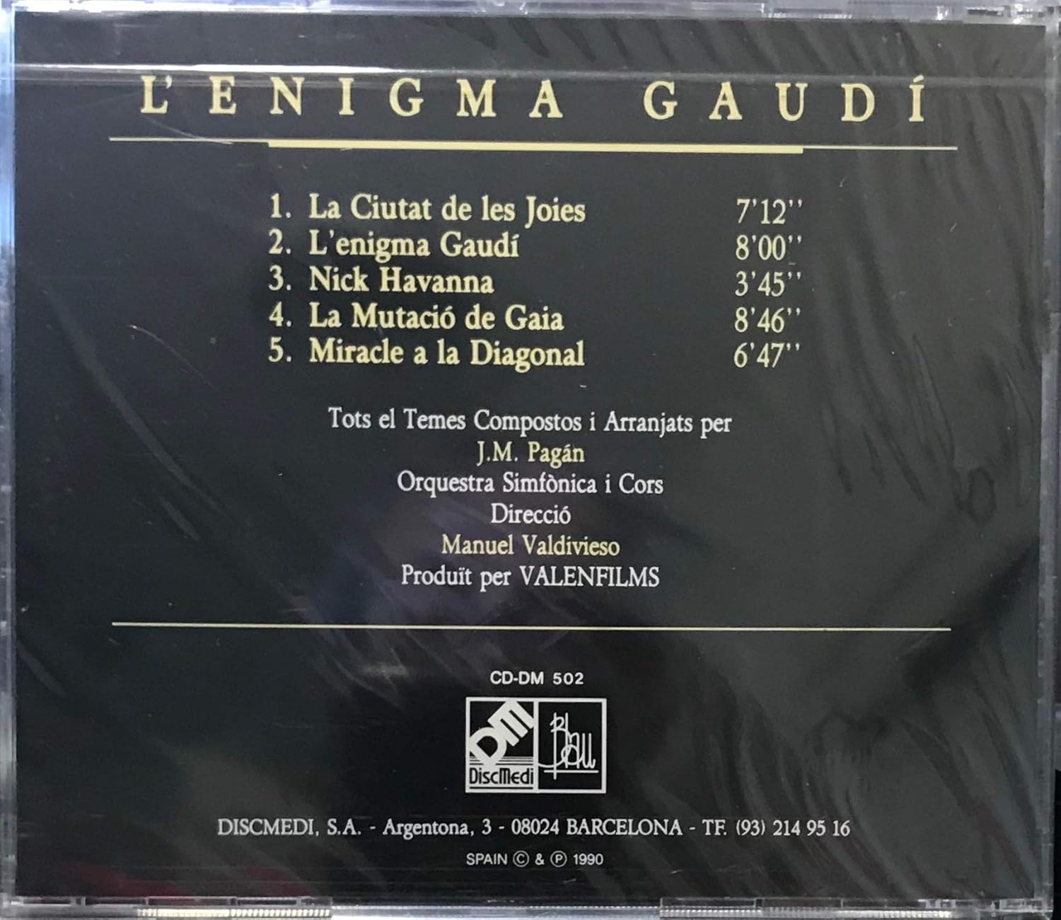 J.M. Pagan. L`Enigma Gaudi. De Siem