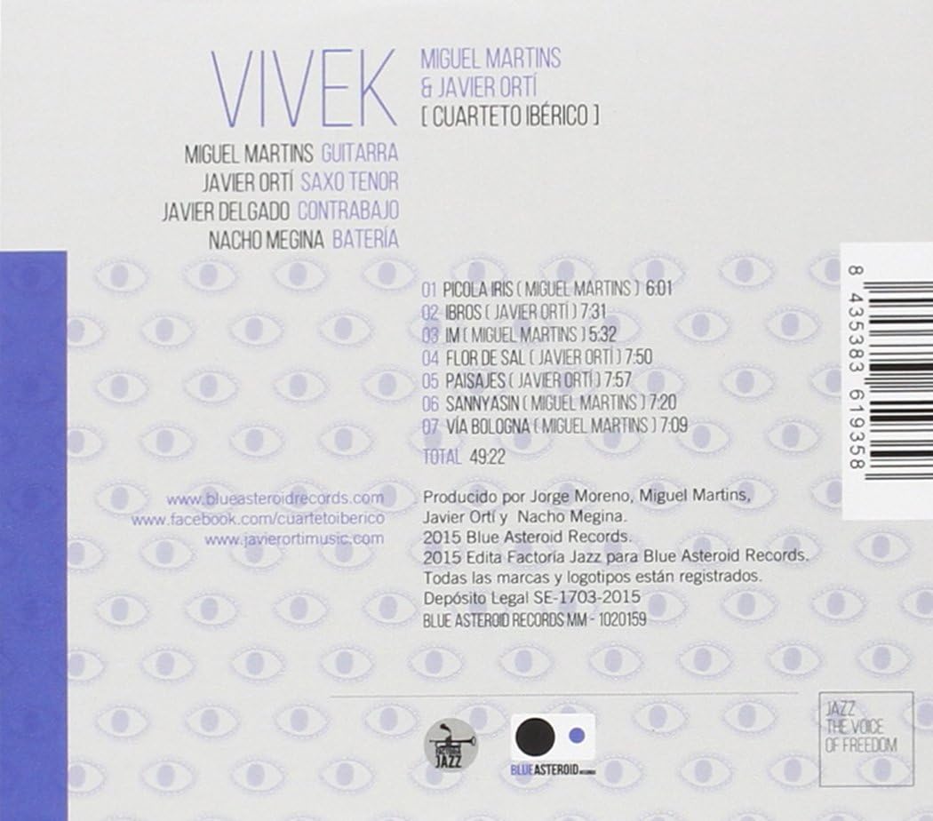 Miguel Martins & Javier Orti 'Cuarteto Ibérico' - Vivek