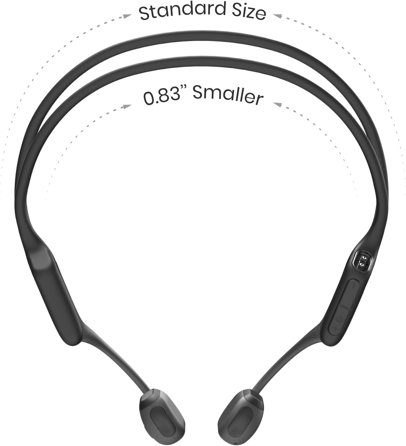SHOKZ AusinÄ—s OpenRun Pro Mini Juodas