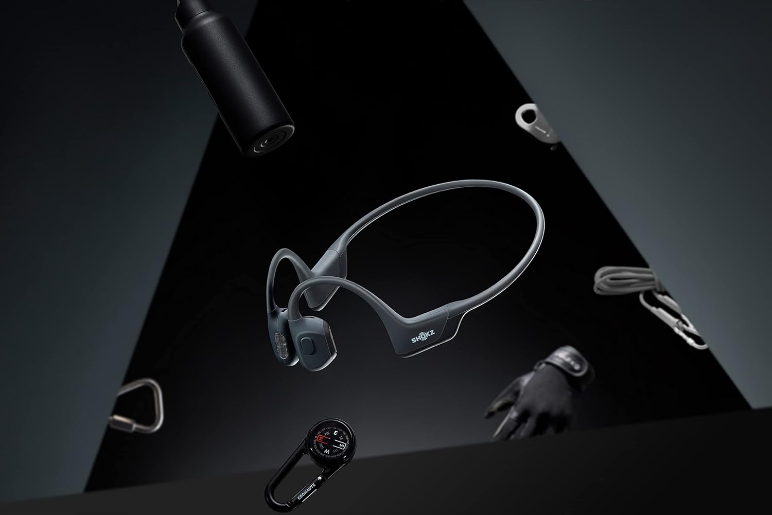SHOKZ AusinÄ—s OpenRun Pro Mini Juodas