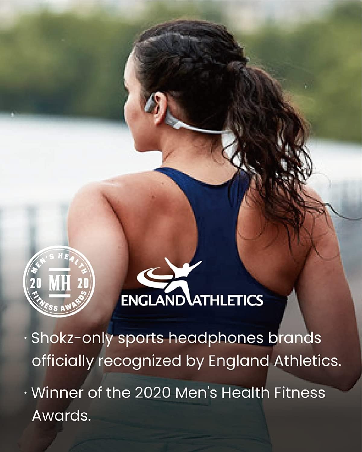 Shokz CASQUE BT CONDUCTION OSSEUSE OPEN RUN GRIS