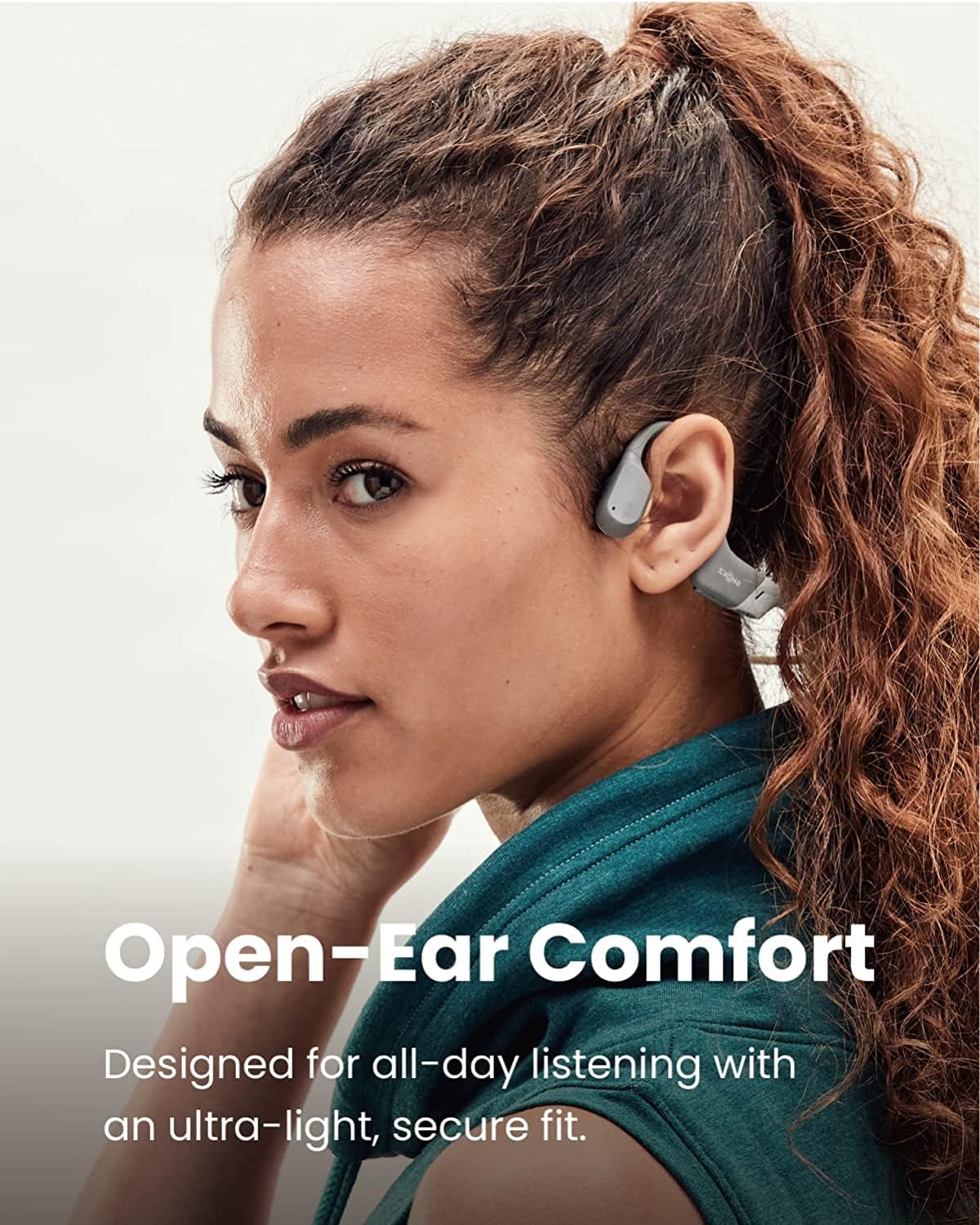 Shokz CASQUE BT CONDUCTION OSSEUSE OPEN RUN GRIS