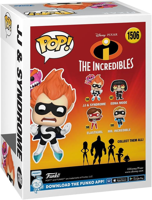 Funko Pop! Premium: Incred 20th - Jack-Jack - JJ & Syndrome - the Incredibles - Collectable Vinyl Figure - Gift Idea - Official Merchandise - Toys for Kids & Adults - Movies Fans