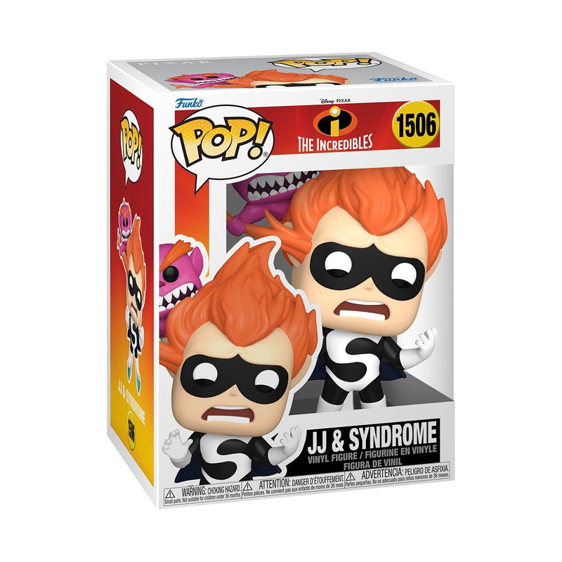 Funko Pop! Premium: Incred 20th - Jack-Jack - JJ & Syndrome - the Incredibles - Collectable Vinyl Figure - Gift Idea - Official Merchandise - Toys for Kids & Adults - Movies Fans
